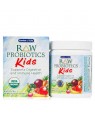 RAW Organic Probiotika - pro děti - na podporu zažívání, s příchutí banánu